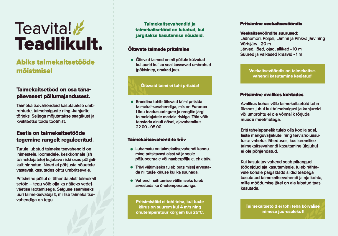 Teavita teadlikult 3