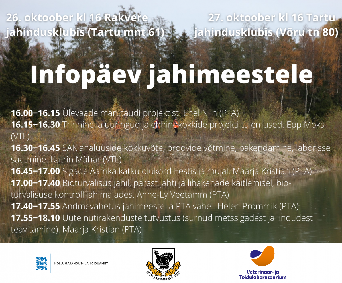 Infopäev jahimeestele